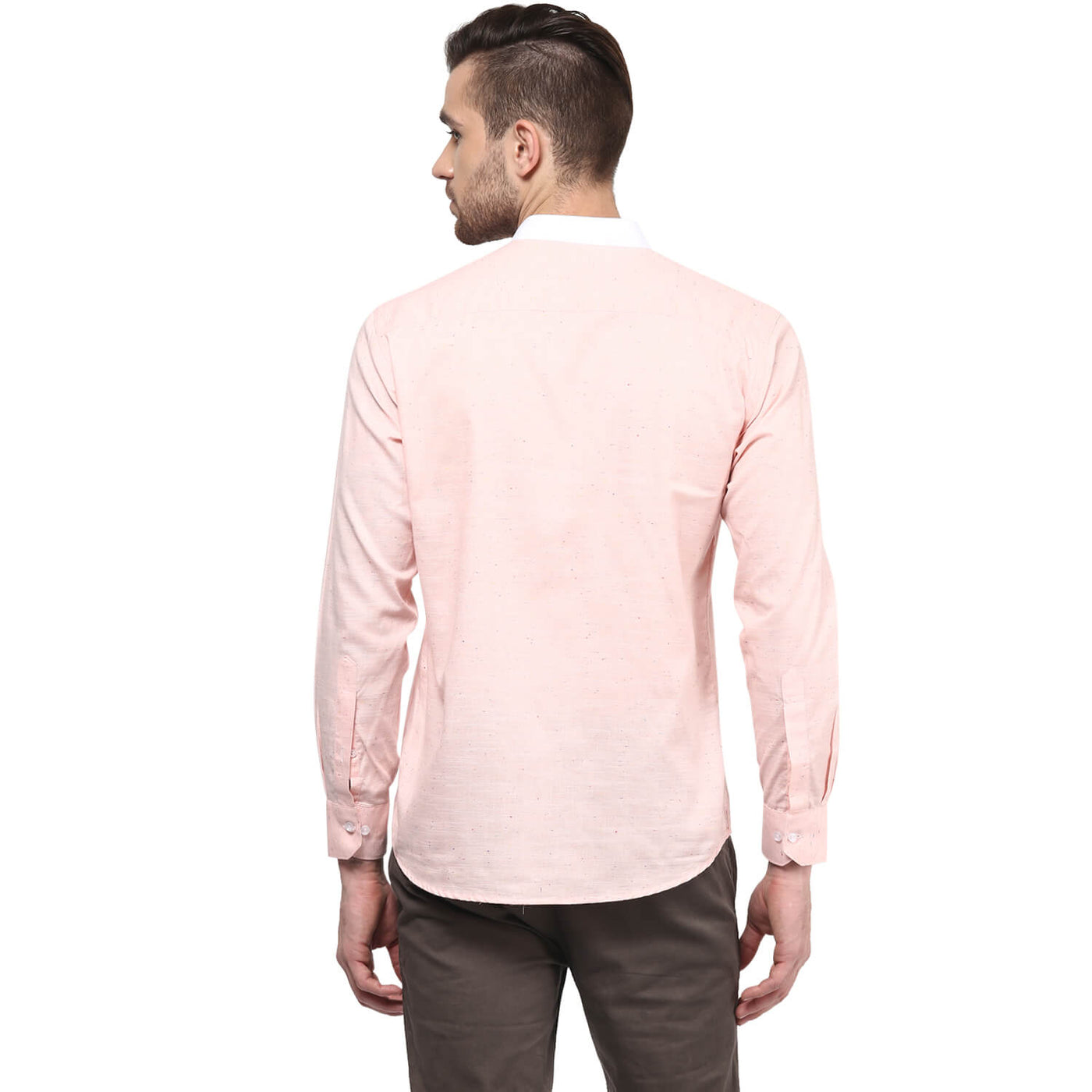 Premium 100% Cotton Shirt Coral Color
