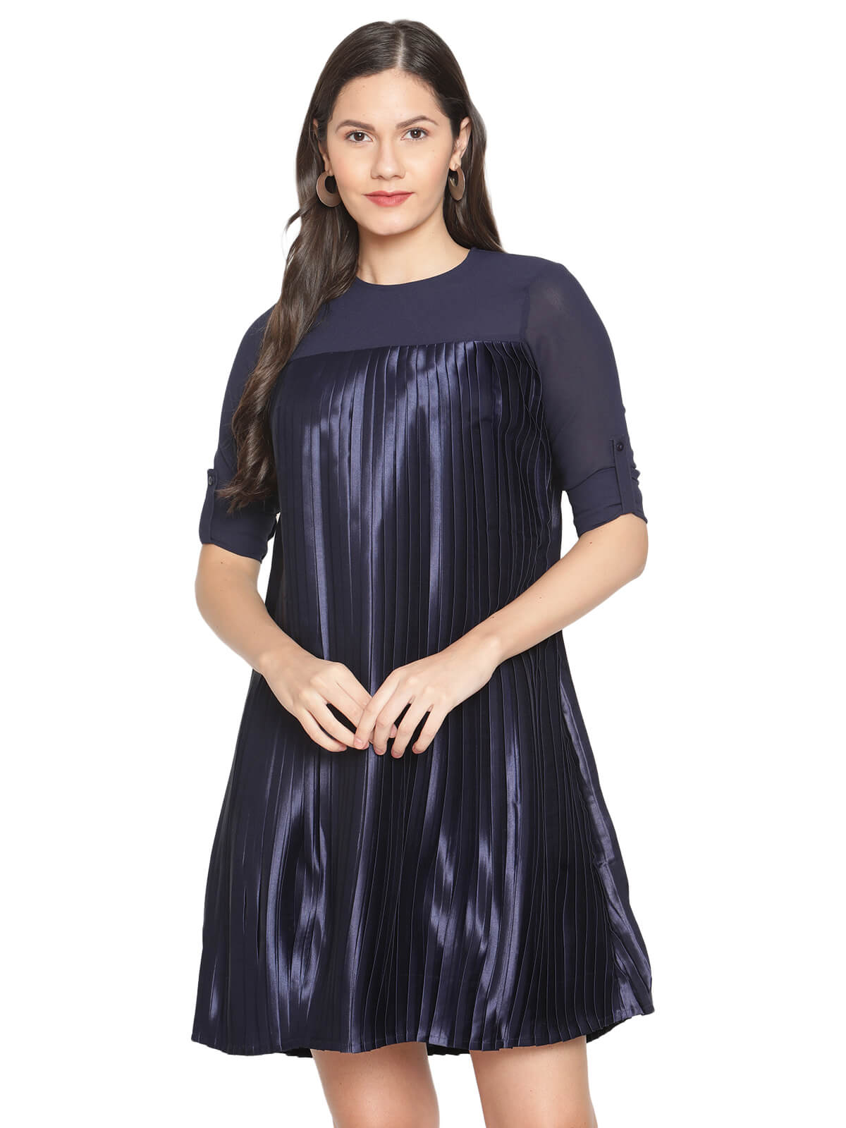 Ggt Pleated Dress