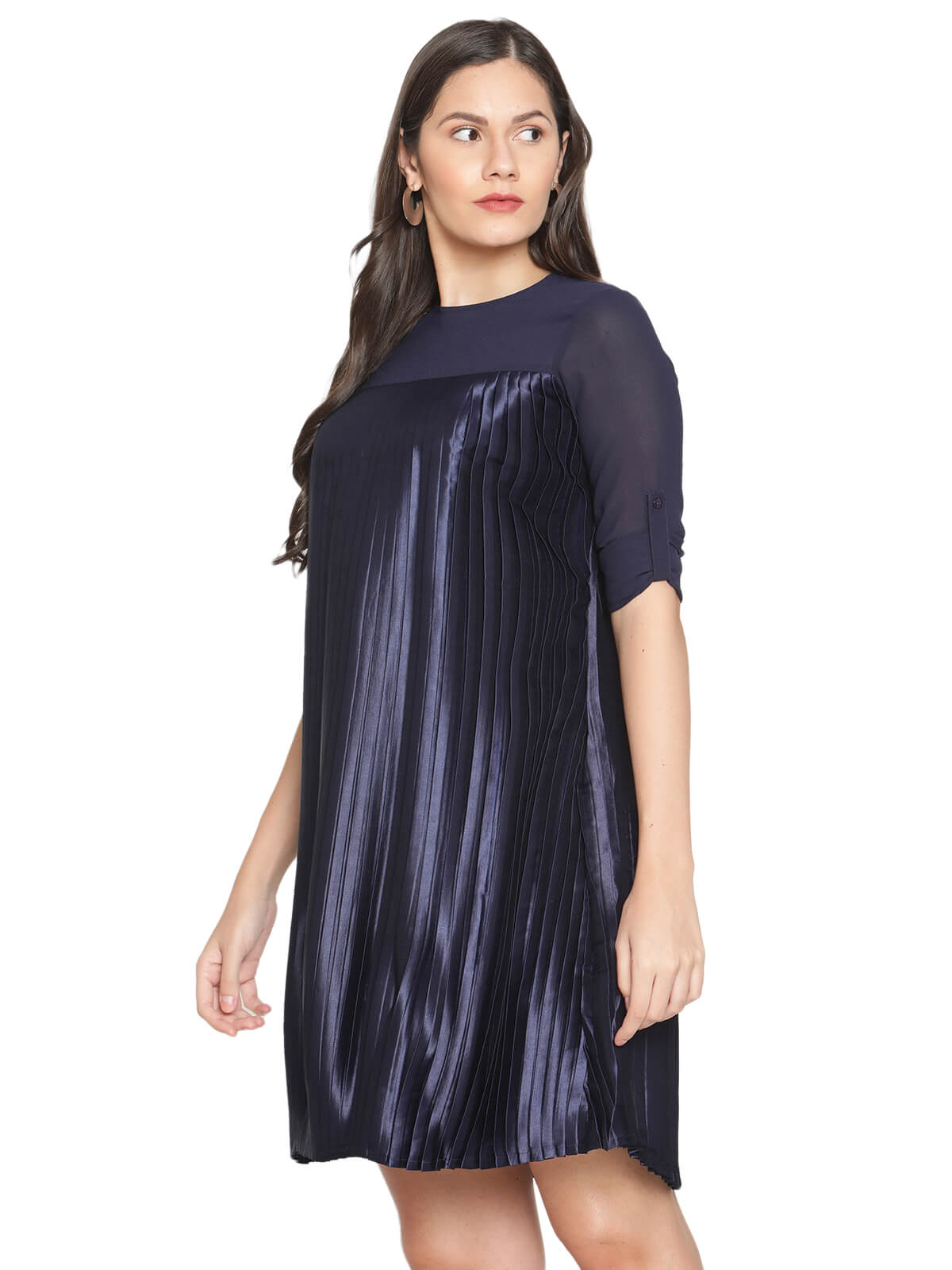 Ggt Pleated Dress