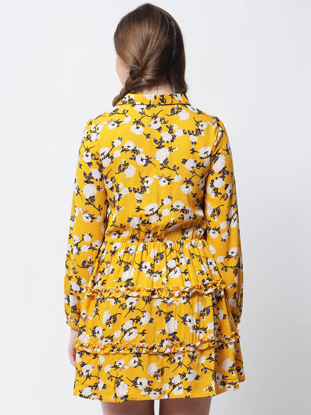 Eco Women's Printed Knee Length Dress