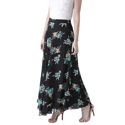 Women'S Comfort Fit Fashion Printed Skirt