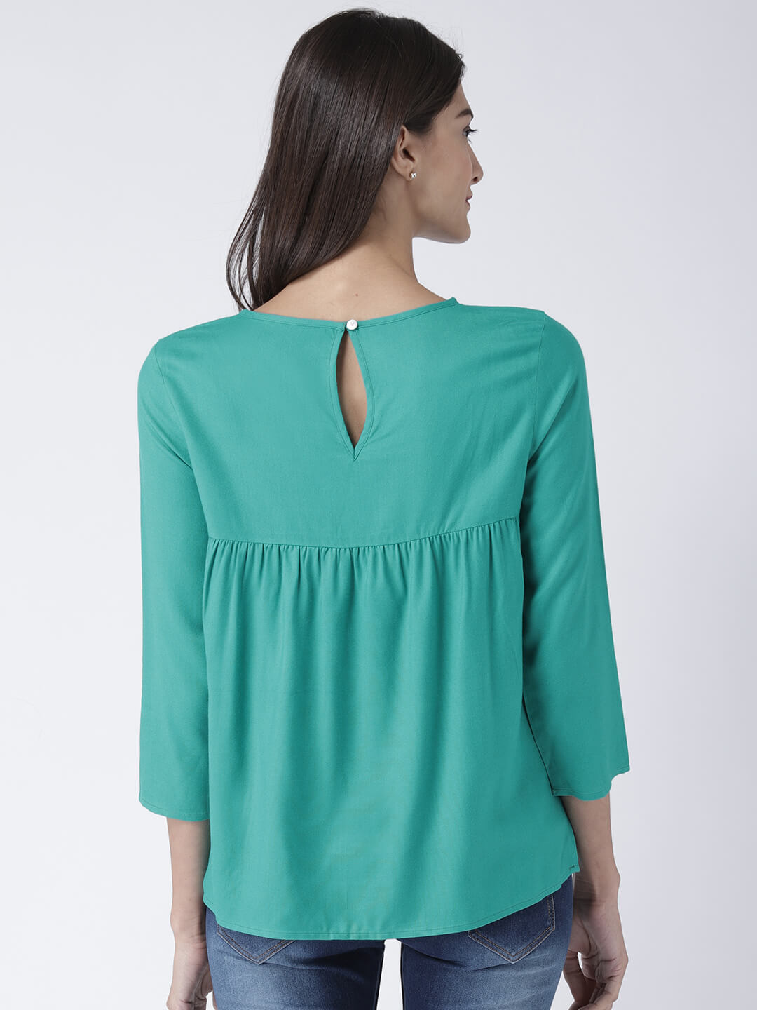 Women'S Embroidered Rayon Top